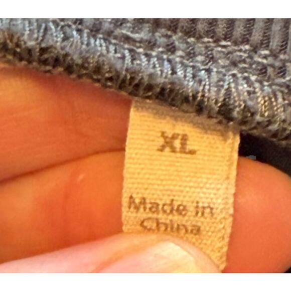 Soft Surroundings Shorts Women X Large Gray Bayside Cargo Summer Lagenlook Beach - Picture 7 of 9